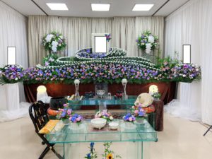 足立区の花祭壇